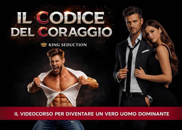 Il Codice del Coraggio – King Seduction - copertina corso
