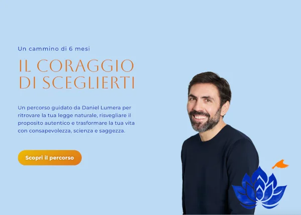 Il Coraggio di Sceglierti – Daniel Lumera - copertina corso