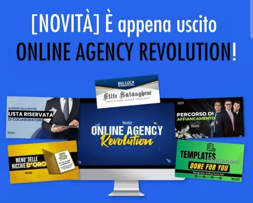 Online Agency Revolution PREMIUM – Big Luca - copertina corso