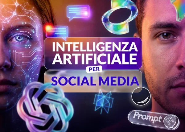 Intelligenza Artificiale per Social Media – kiracademy - copertina corso