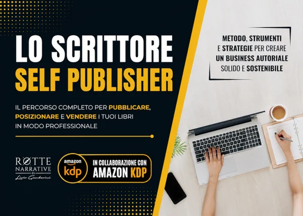Lo Scrittore Self Publisher – Rotte Narrative - copertina corso