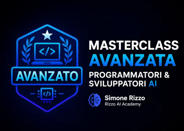 Masterclass Avanzata – Simone Rizzo - copertina corso