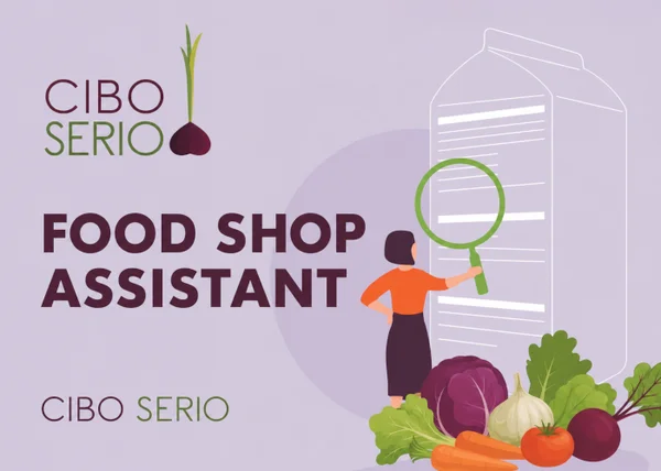 Food Shop Assistant – Cibo Serio - copertina corso