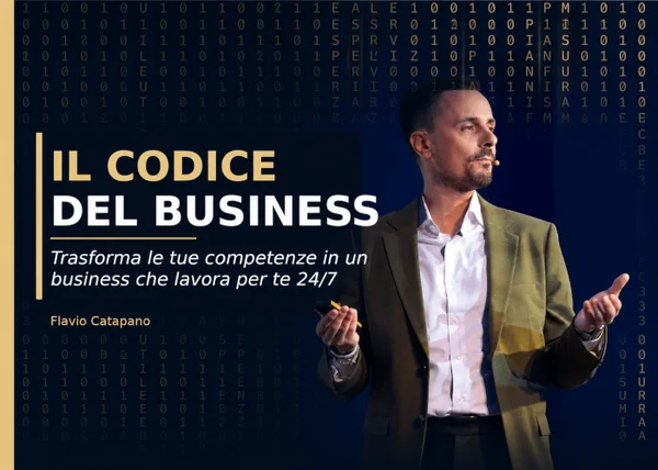 Il Codice del Business – Flavio Catapano - copertina corso