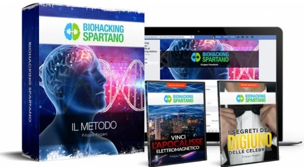 Biohacking Spartano 2.0 di Filippo Pagani - copertina corso