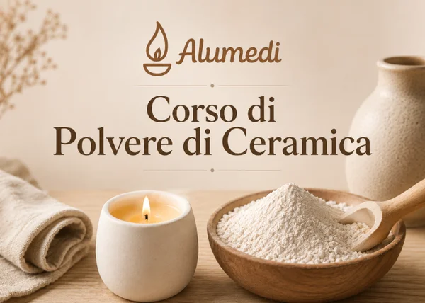 Corso Polvere di Ceramica – Alumedi - copertina corso