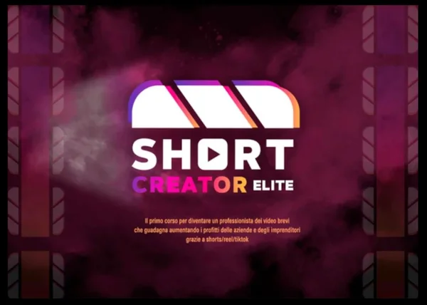 Short Creator Elite (AI Edition) – Tindaro Battaglia - copertina corso
