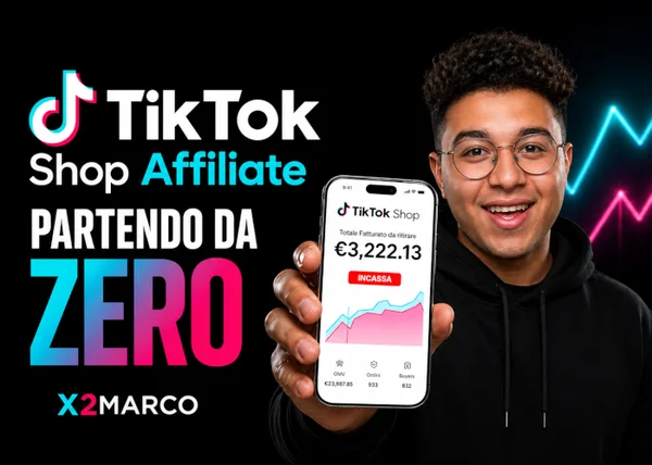 TikTok Shop Affiliate Partendo da ZERO – X2Marco