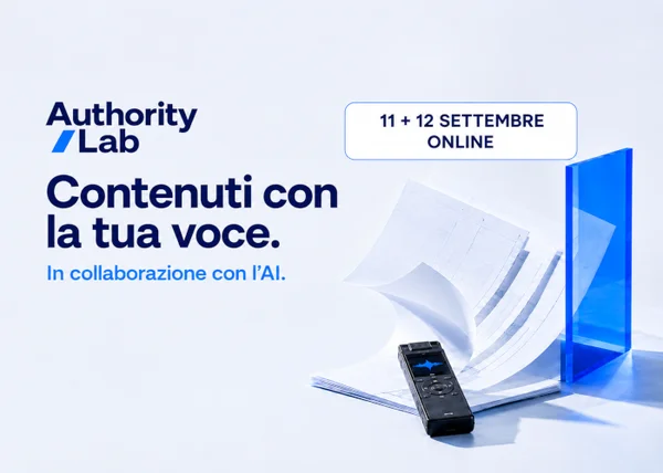 Corso Authority LAB 2026 – Piernicola de Maria
