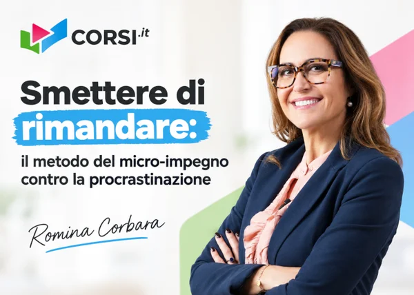 Corso Smettere di Rimandare – Romina Corbara (Corsi.it)