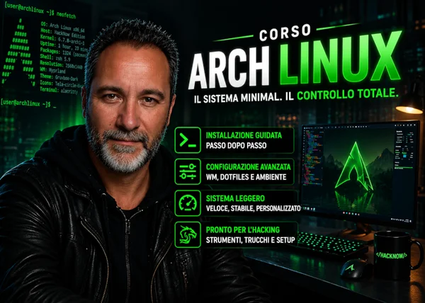 Corso Arch Linux Completo – HackNow