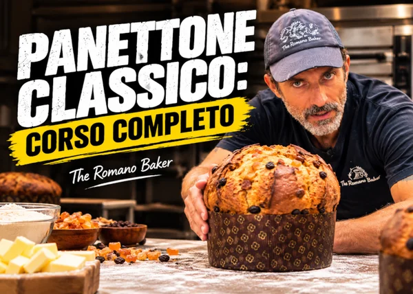Panettone Classico: Corso Completo – The Romano Baker - copertina corso